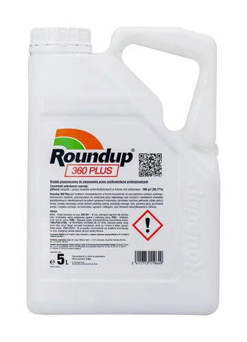 Roundup 360 Plus 5L – Désherbant Puissant à Base de Glyphosate